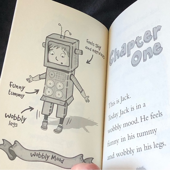 NWT Hey Jack! Book “The Robot Blues” by: Sally Rippin | Reading age 5-7yr - Picture 4 of 6